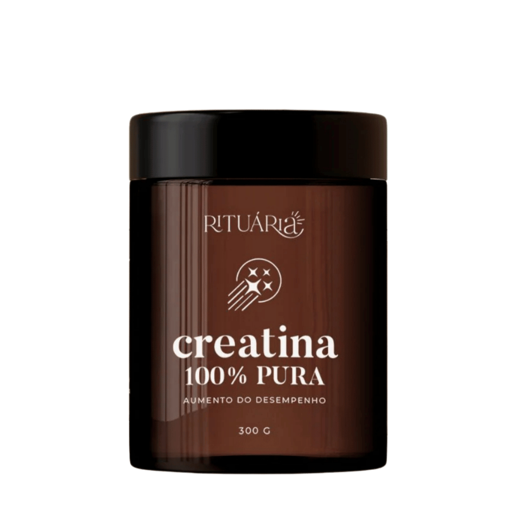 Creatina 100% Pura Rituária Monohidratada Micronizada 300g Alto Desempenho