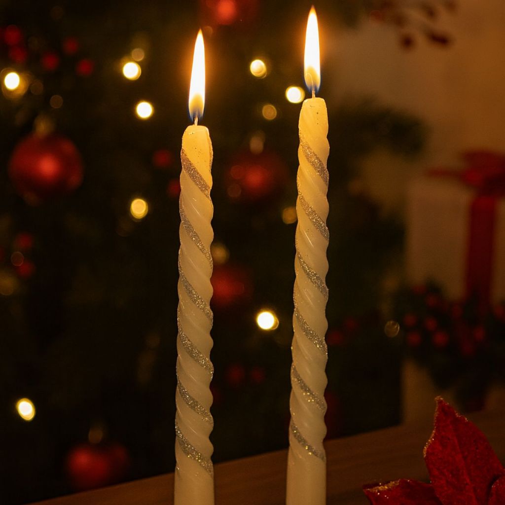 Velas Torcidas e Espiral Decorativa para Castiçais · foto 2