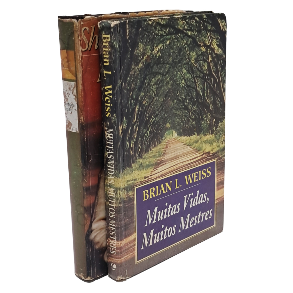 2 Livros Muitas Vidas, Muitos Mestres Brian L. Weiss + Minhas Vidas Shirley Maclaine