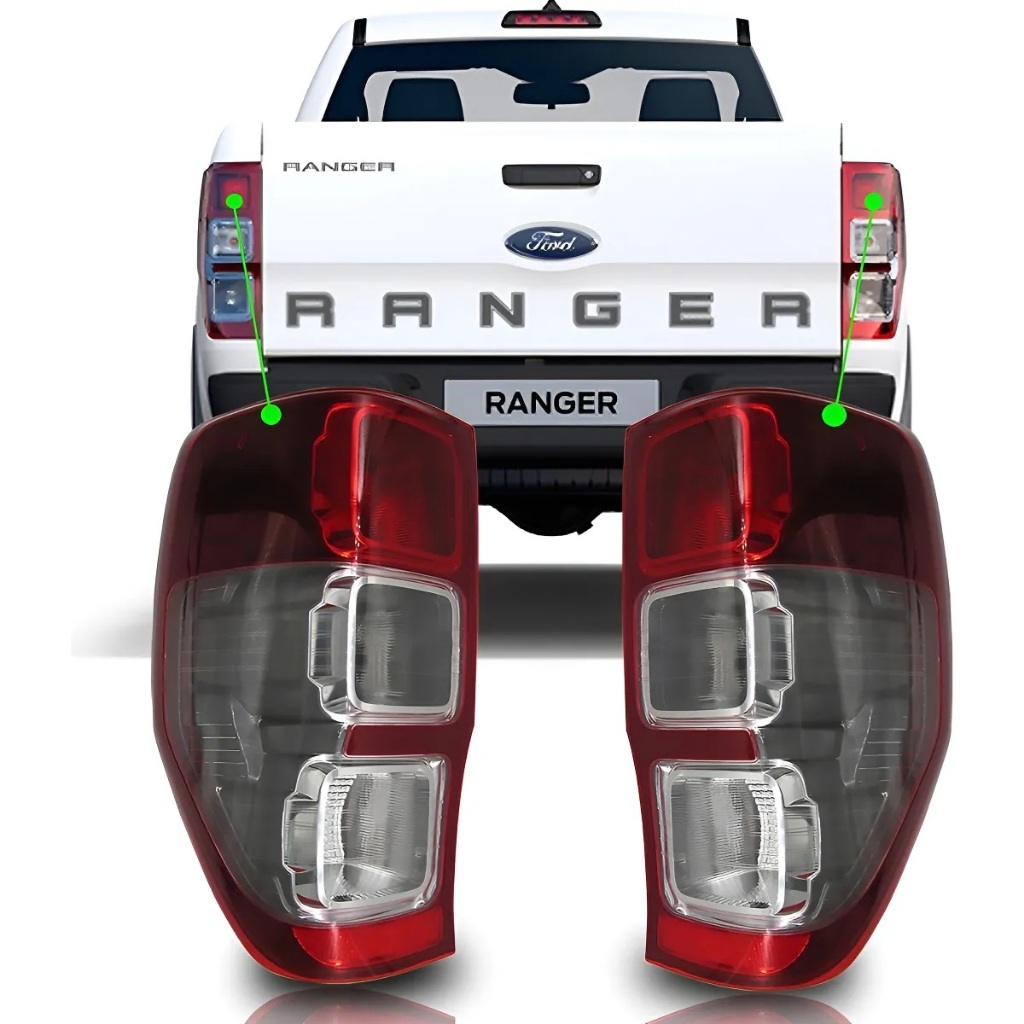 Lanterna Traseira Ranger Fumê (2017/2021) - ORIGINAL
