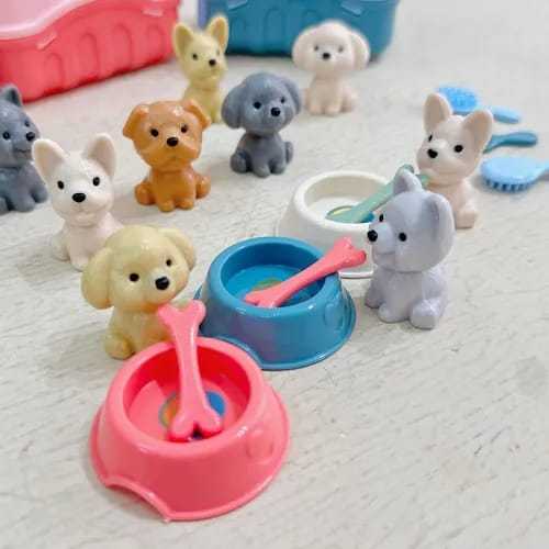 Kit Pet Pocket Passeio com Pet, Caminha e Acessórios – 12 Peças Infantil