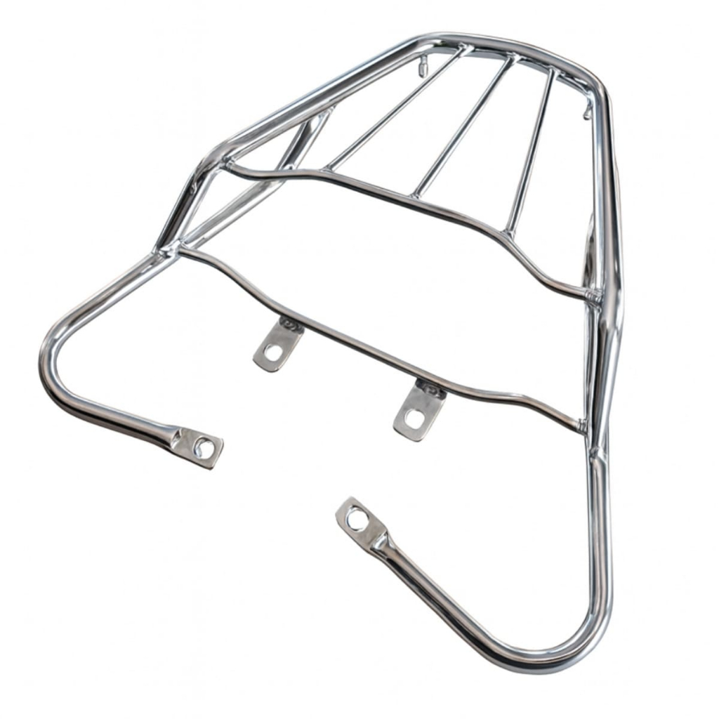 Bagageiro Titan Fan Start 150 160 2014 2015 2016 2017 2018 2019 2020 2021 Cromado em Oferta na Shopee