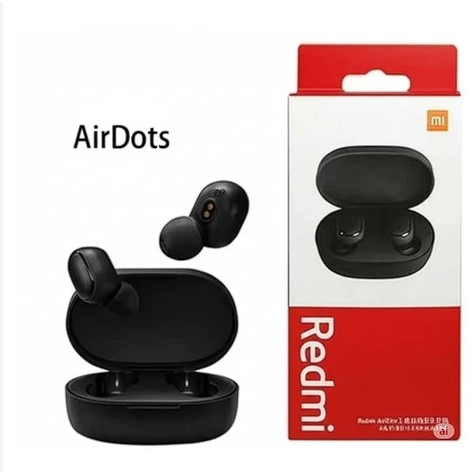 Fone de ouvido sem fio Bluetooth AirDots 2 Preto fone de ouvido bluetooth,fone de ouvido sem fio,fone de ouvido xiaomi