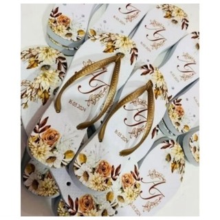 70 PARES DE CHINELO PERSONALIZADO PARA SEU EVENTO