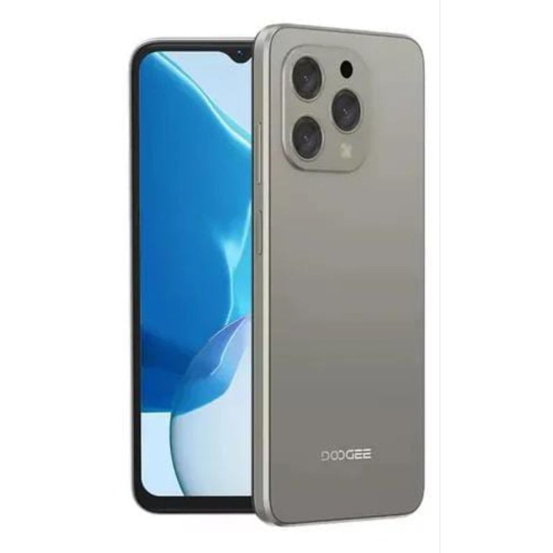 CELULAR Doogee N-55, 128GB 8GB Ram, Tela 6,56" 90hz, Câmera 13mp, Bateria 5150mah, CINZA
