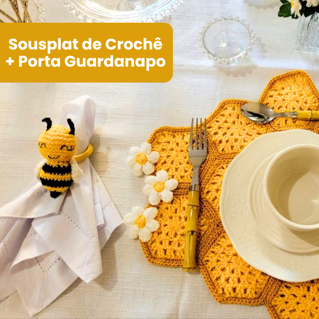 Guardanapo Americano de Crochê: Onde Comprar | BuscaProdutos