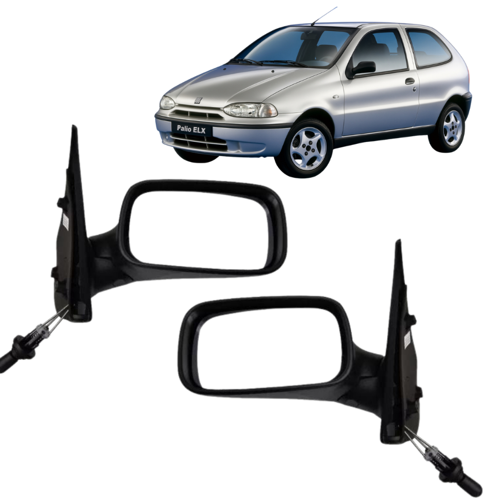 Retrovisor Strada, Fiat Palio G1 2 Portas 1996 1997 1998 1999 2000 Com Controle