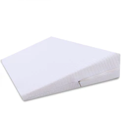 Travesseiros Almofada Bebê AntiRefluxo Rampa Carrinho + Capa Antialérgica 100 Algodão - BF Colchões