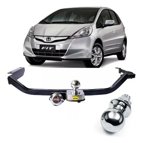 Engate Fixo Honda Fit 2009 2010 2011 2012 2013 2014 700kg em Oferta na Shopee