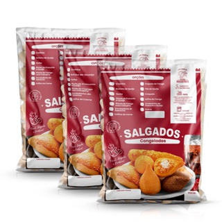 Sacos Embalagem Para Salgados Congelados - 100 Unidades em Oferta na Shopee