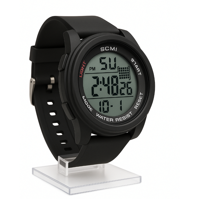 Relógio Digital Multifuncional SCMI ACADEMIA CORRIDA LEVE CONFORTAVEL CROSSFIT ACABAMENTO PERFEITO em Oferta na Shopee