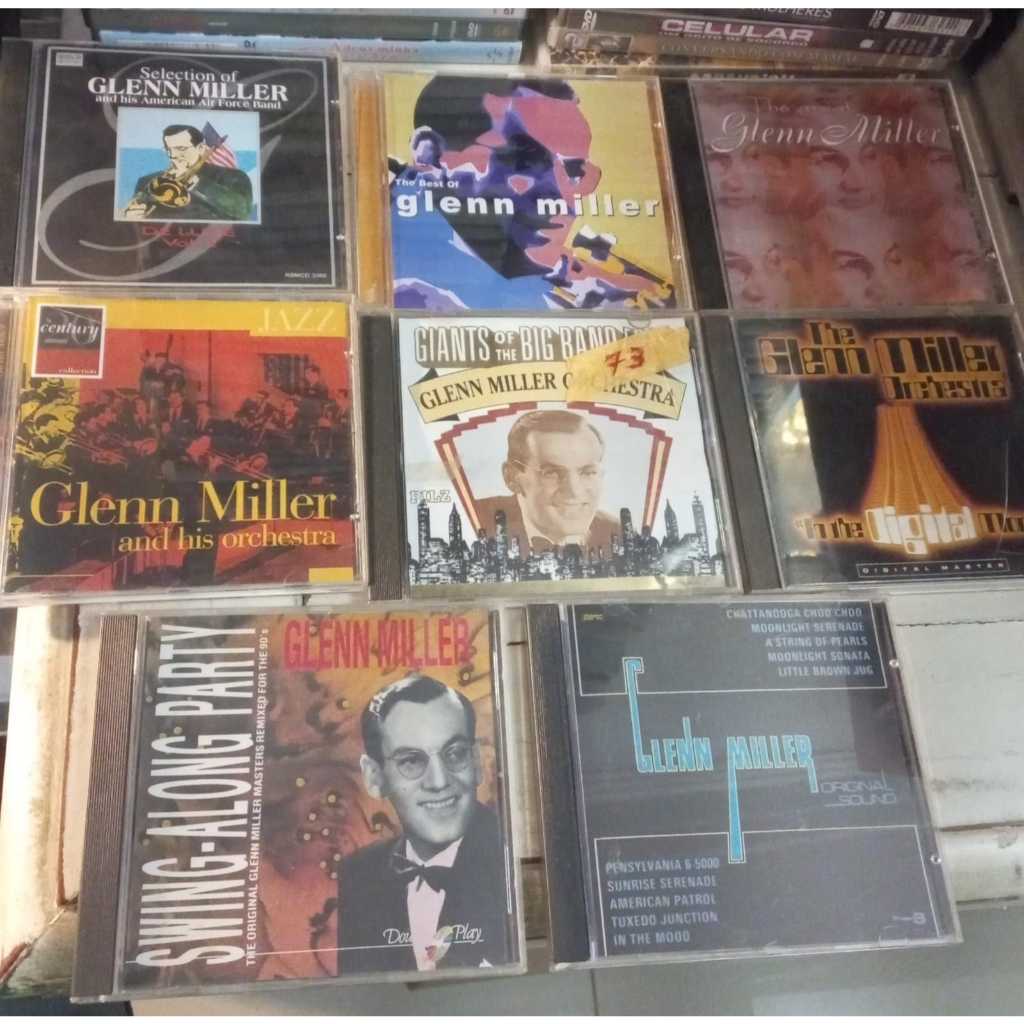 Cds Glenn Milller -best selection century Swing along party Magazine Original sound giants The great  era in the digital