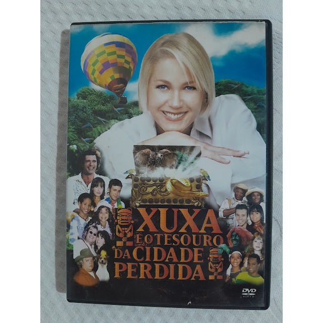DVD XUXA E O TESOURO DA CIDADE PERDIDA * ORIGINAL