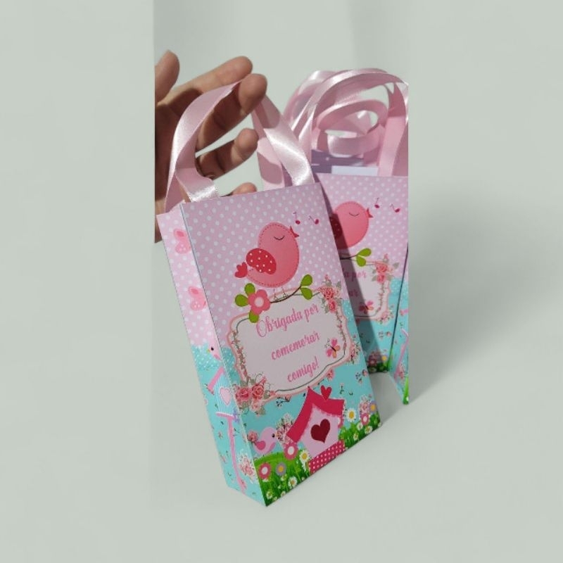 50 SACOLINHA PERSONALIZADA JARDIM ENCANTADO| PEGUE E MONTE | PERSONALIZADOS LEMBRANCINHAS SACOLINHA JARDIM ENCANTADO