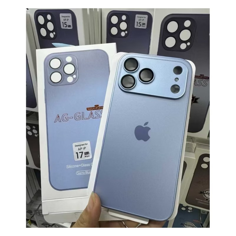 Capa Capinha de Vidro AG Glass Para iPhone 17Normal 17PRO 17 PRO MAX 17 AIR