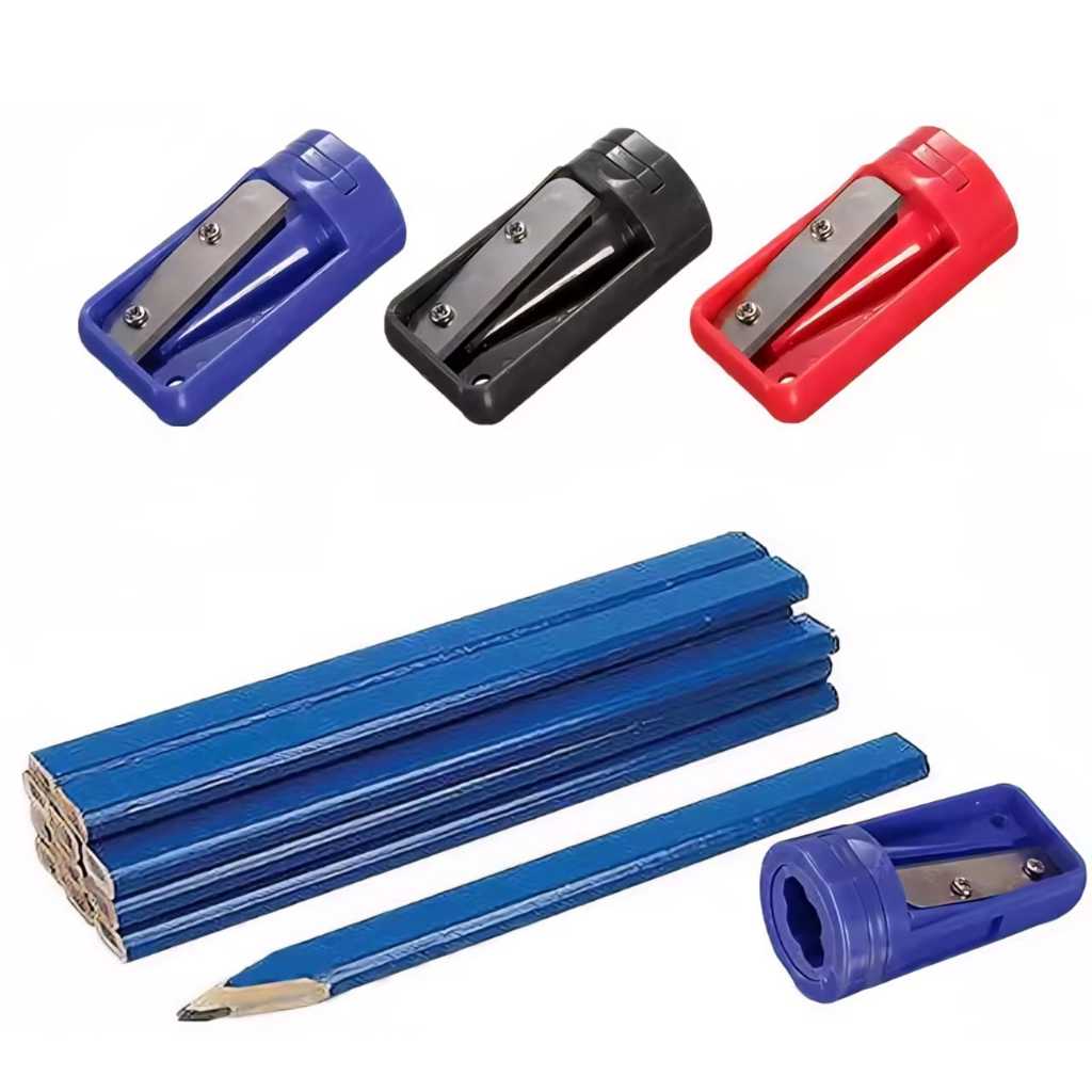 Apontador Profissional De Lápis Para Carpinteiro Marceneiro Pedreiro Construção | Envio Imediato