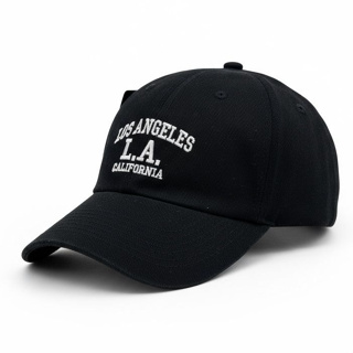Boné LA Los Angeles Retro Basebol Aba Curva Masculino e Feminino Regulagem Fitão em Oferta na Shopee
