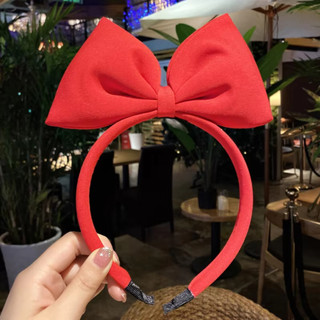 Tiara Laço Luxo Vermelho Branca de Neve Infantil Adulto Princesa Menina Laço Natal Festa Aniversário