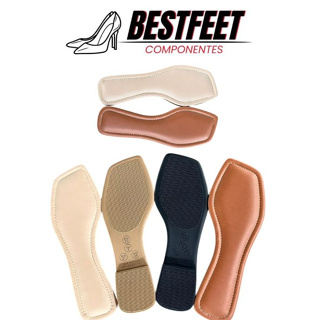 Kit 2 pares Solado para Rasteirinha em PVC/Gel + 2 pares Palmilha com Espuma | Ref-1086 Nº 33-40 | em Oferta na Shopee