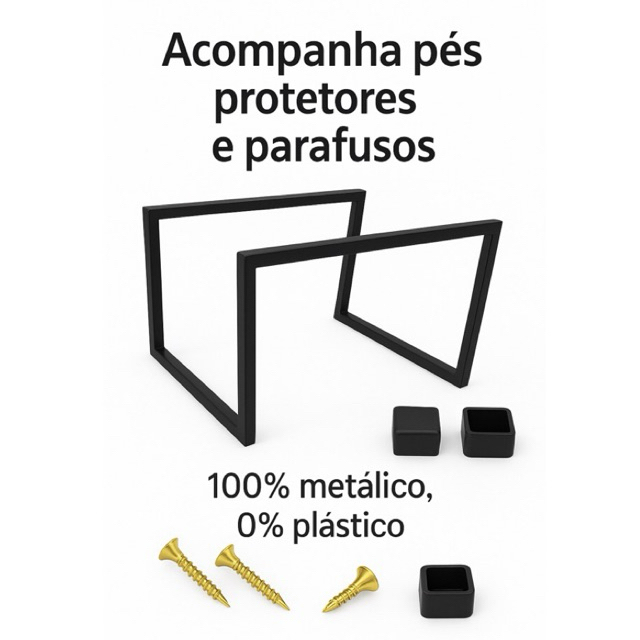 Base de Ferro 100% Metálico ideal para Poltrona, Puff. em Oferta na Shopee