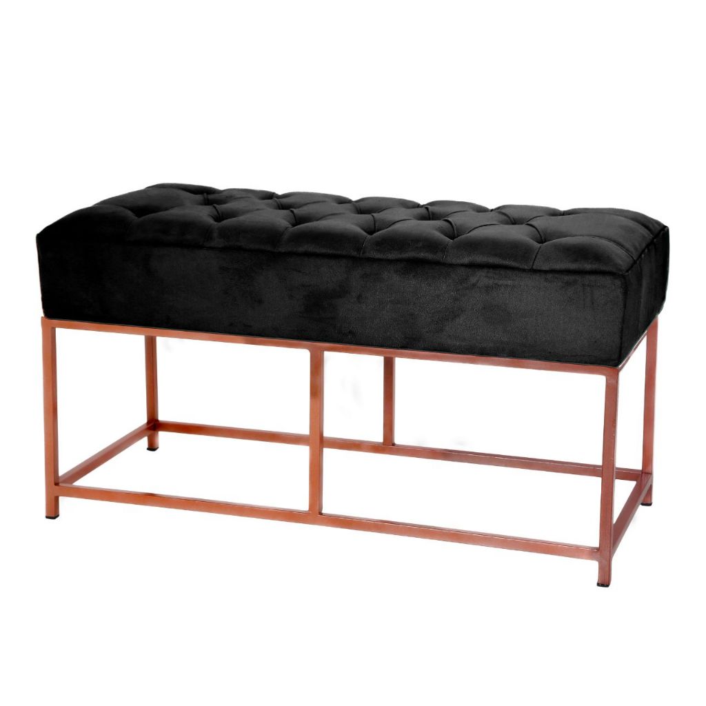 Puff Retangular Recamier | Elegância, Conforto e Versatilidade