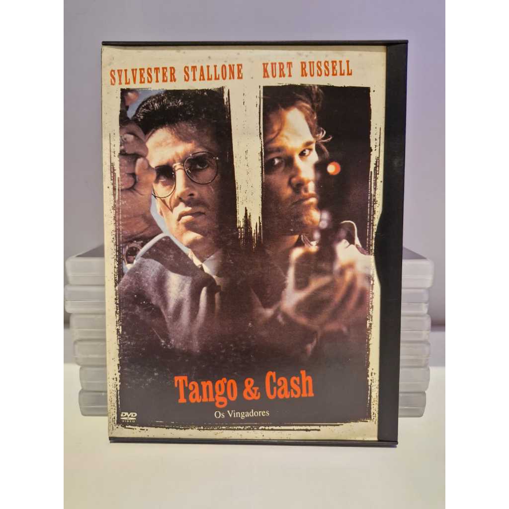 TANGO & CASH - OS VINGADORES - Sylvester Stallone Kurt Russel - DVD - Original - Snapcase - Legendado