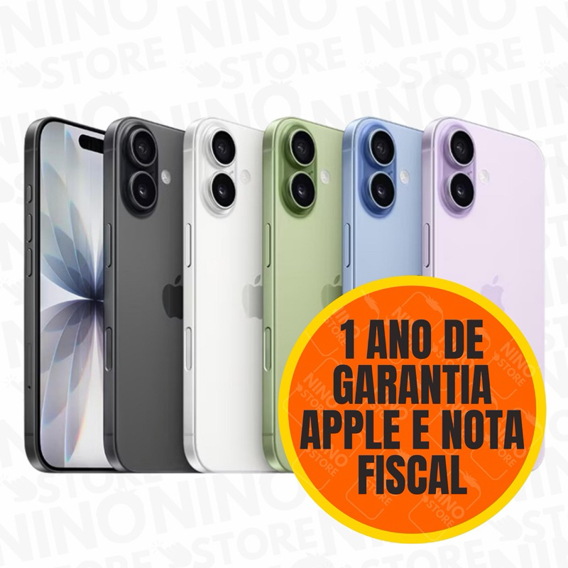Celular iPhone 17 256gb 6,3 Polegadas 5g Original Novo Lacrado Garantia Apple de 1 Ano Not...