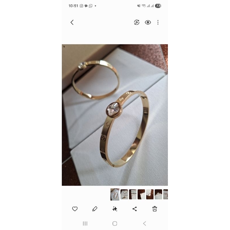 Bracelete Feminino Luxo Aço Inoxidável Antialérgico com Pedra de Zircônia – Joia Elegante Estilo Blogueira virginia