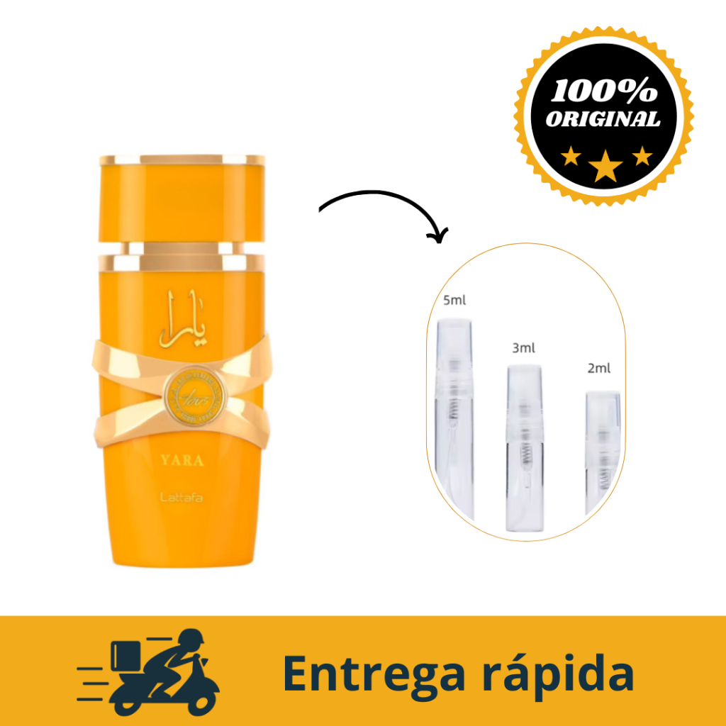 Perfume árabe YARA TOUS, parfum feminino original de qualidade e alta fixação. em Oferta na Shopee