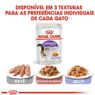 Caixa Sachê Special Cat 12un Ração Umida para Gatos Castrados Sabor Frango 85g