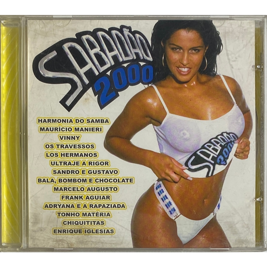 CD - Sabadão 2000 - Frank Aguiar, Chiquititas, Los Hermanos - Original