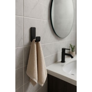 Gancho de Parede Adesivo Fita 3M Porta Toalha De Rosto em Oferta na Shopee