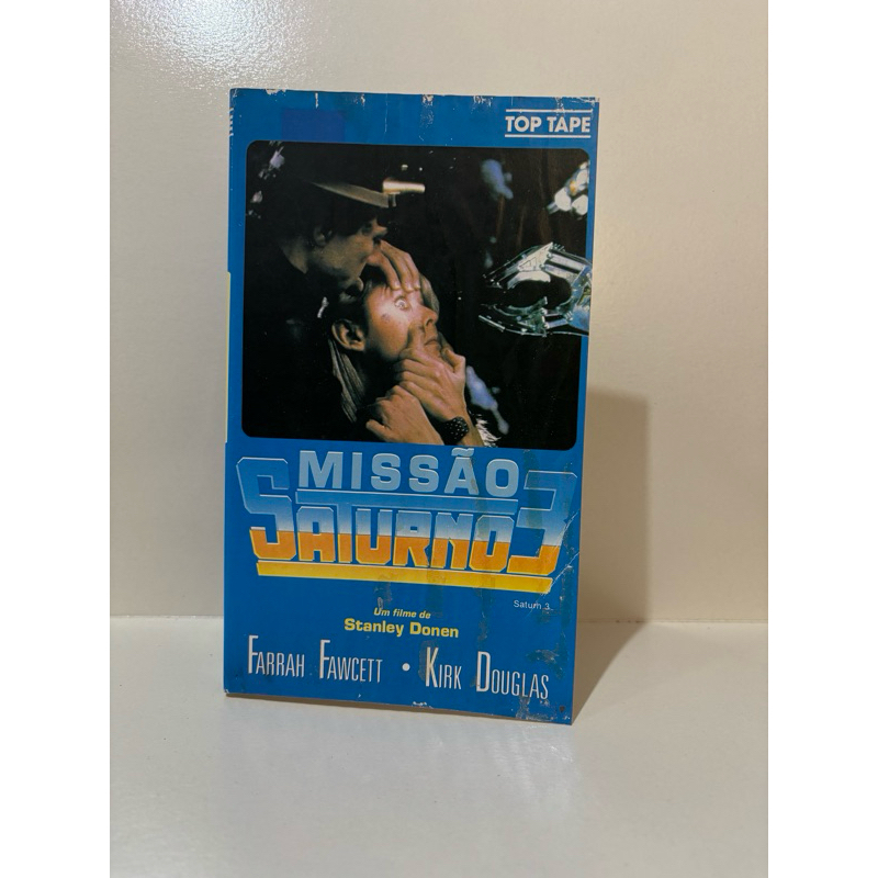 Vhs Filme Missão Saturno 3. Legendado e testado.