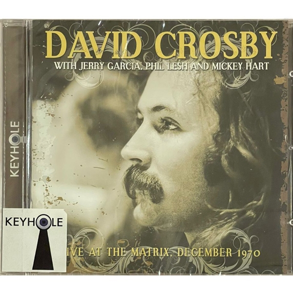 CD - David Crosby - Live at The Matrix, December 1970 - Radio Shows - Lacrado de Fabrica