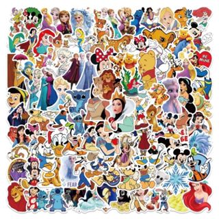 50 Stickers Disney | Adesivos para Kindle, Planner, Journal e Scrapbook em Oferta na Shopee