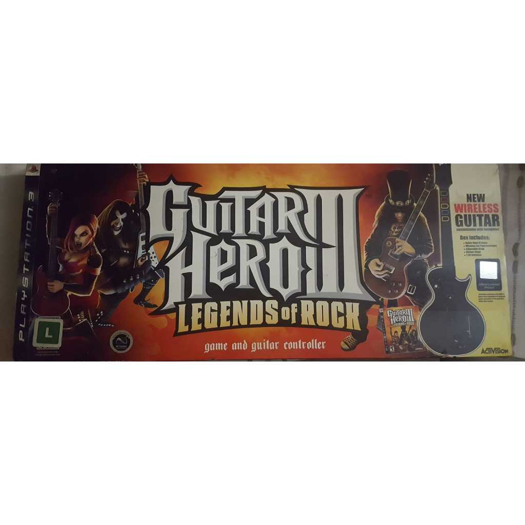 Guitarra Ps3 Guitar Hero 3 Legends Of Rock (Usado)