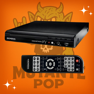 DVD Player Mondial D 20 com Função Karaokê e USB Bivolt em Oferta na Shopee
