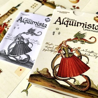 Bruxa Alquimista Lenormand - Baralho Cigano Bruxesco - Baralho Cigano da Alquimia