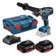 Parafusadeira Furadeira Impacto Bosch GSB 18V-150C Brushless + Maleta + 2 Baterias 4 Ah + Carregador