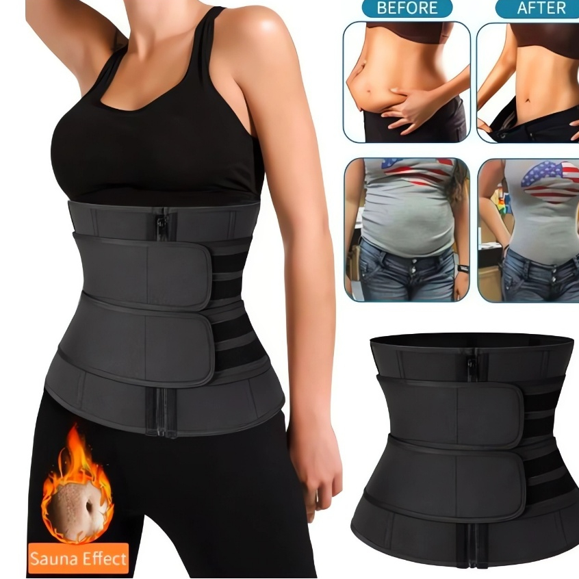 Cinta Modeladora de Barriga/Abdominal E Redutora Exercícios para Academia Emborrachada e com Redução De Medidas para Cin em Oferta na Shopee