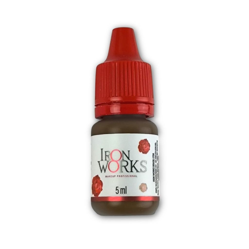 Tintura P/ Micropigmentação Iron Works 5ml Castanho Claro