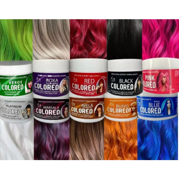 Máscara Tonalizante 100% Natural Sem Química em Oferta na Shopee