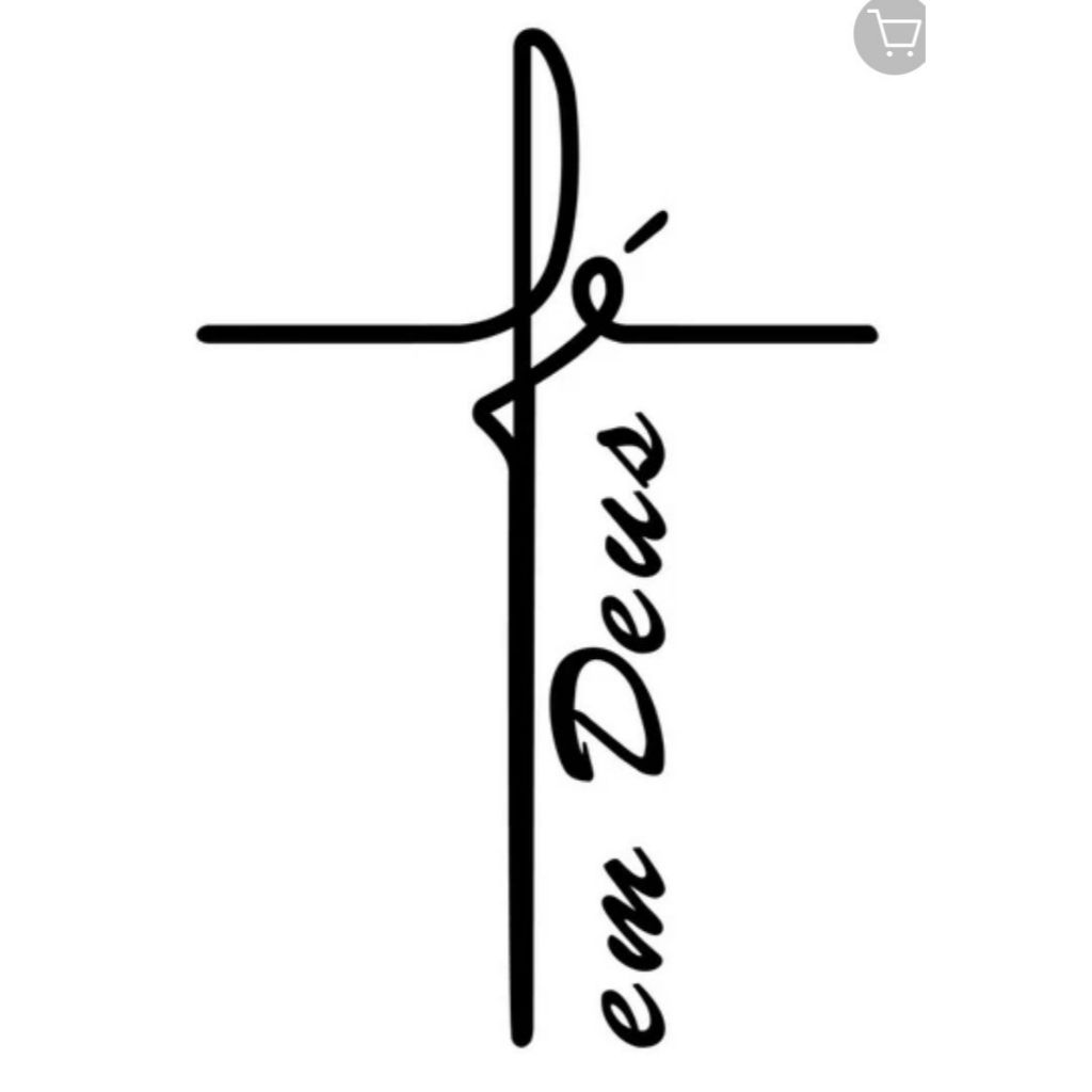 Adesivo Fé Em Deus Para Carro Moto em Oferta na Shopee