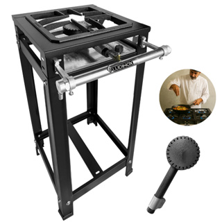 Fogão Industrial 1 Boca 30x30 Alta Pressão em Oferta na Shopee