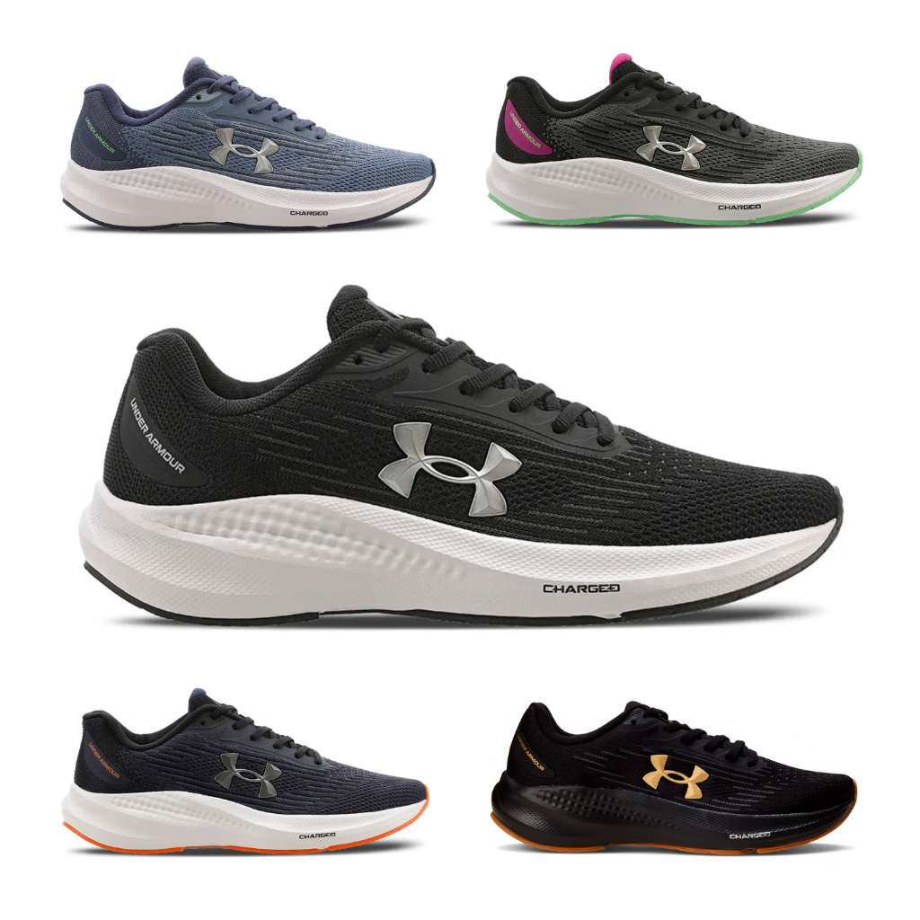 Tênis Under Armour Charged Starlight SE Amortecimento Conforto Leve Corrida Academia Unissex