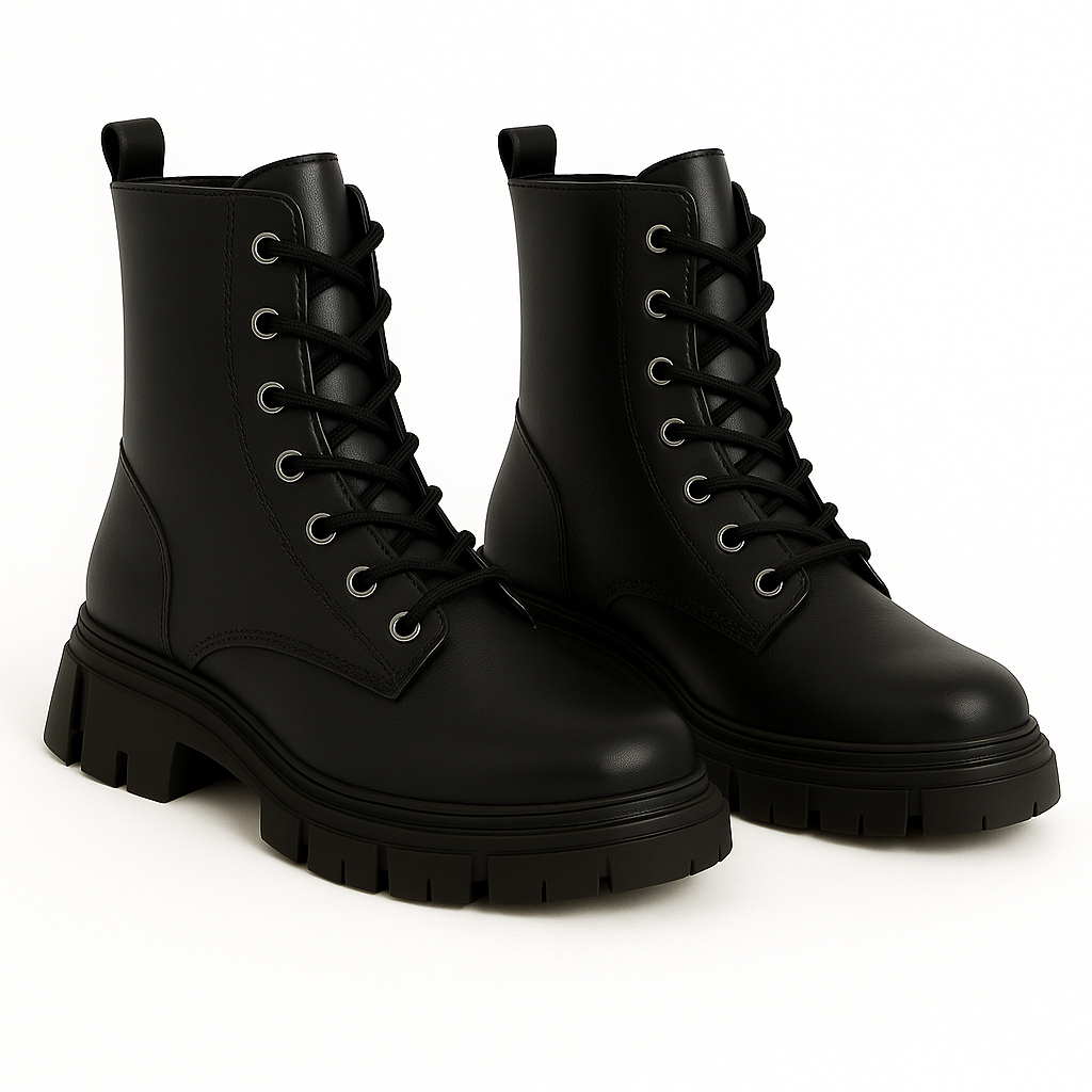 Coturno Feminino Blogueira Moda Tratorado Estilosa Confortável Leve Macia Tendência Promoção