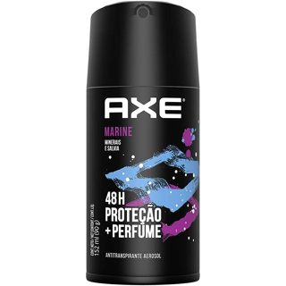 Desodorante Antitranspirante Axe Aerossol Marine 48h Com 152ml em Oferta na Shopee