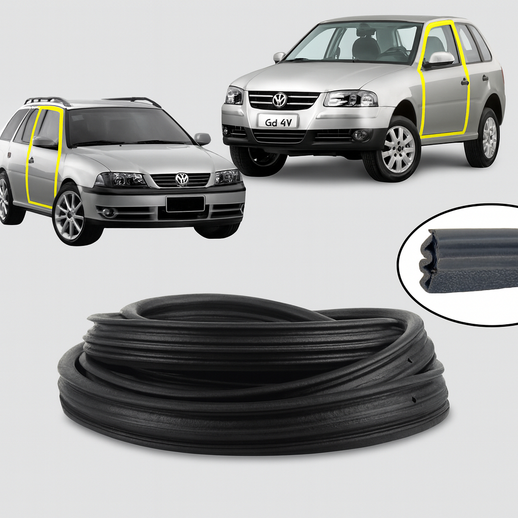 Borracha Vedação Portas Gol Parati Saveiro G2 G3 G4 Bola Special 1996 a 2008 em Oferta na Shopee