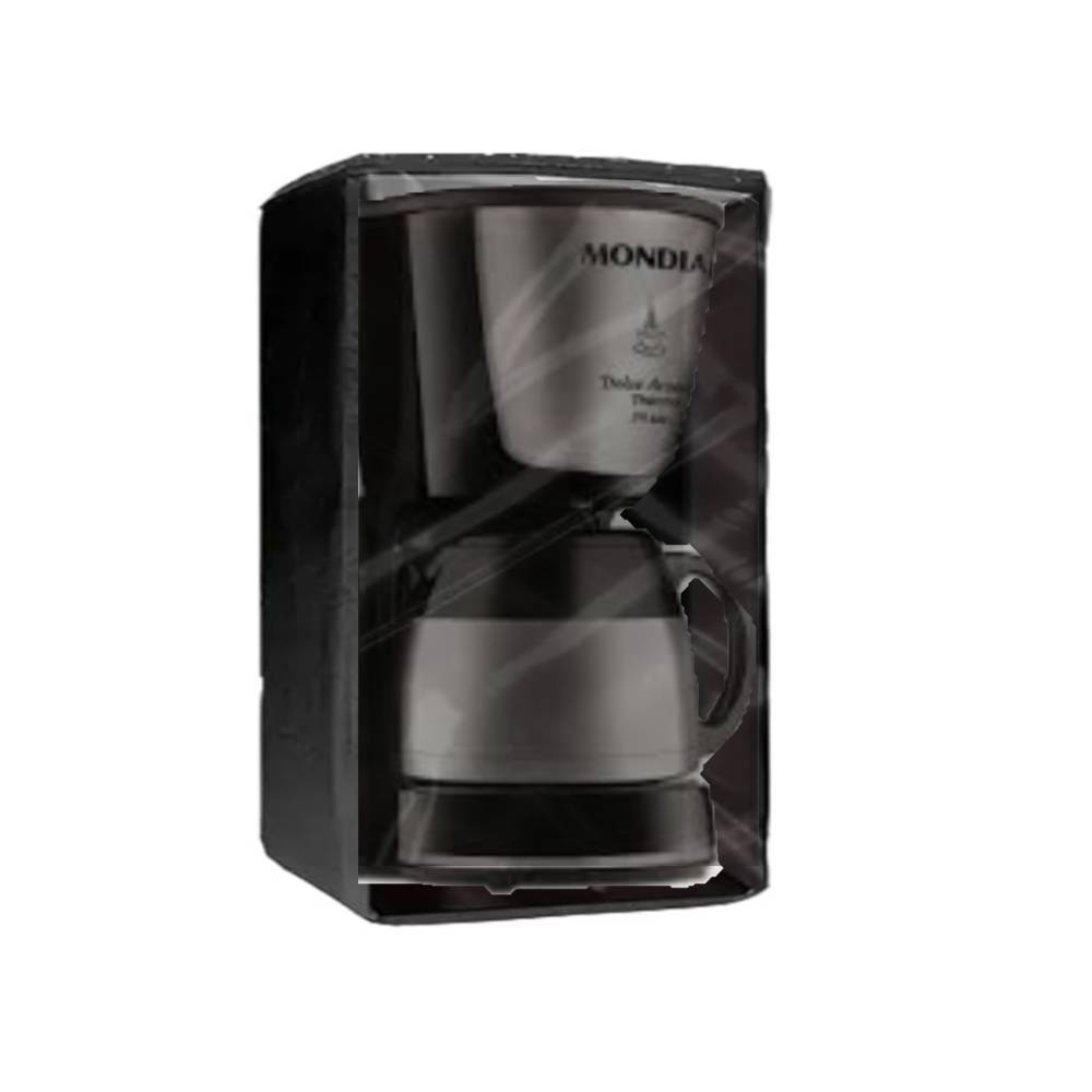 Capa Cafeteira 24 Xicaras Mondial A32cm L24cm P20cm Frente Transparente em Oferta na Shopee