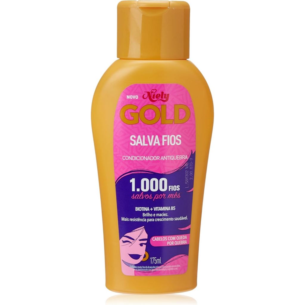 Condicionador Niely Gold Salva Fios Com 175ml em Oferta na Shopee